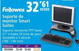 Folder FELLOWES Soporte de monitor Smart Suites oferta