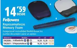 Folder FELLOWES Reposamuñecas Memory Foam oferta