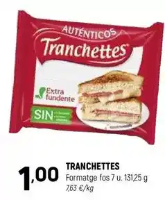 Coviran Tranchettes - formatge fos 7 u oferta