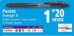 Folder PENTEL Energel X oferta