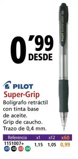 Folder PILOT Super-Grip oferta