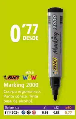 Folder BIC WOW Marking 2000 oferta