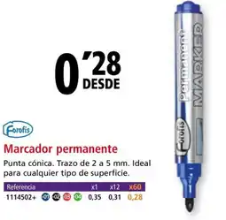 Folder FOROFIS Marcador permanente oferta