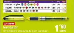 Folder STABILO Navigator oferta