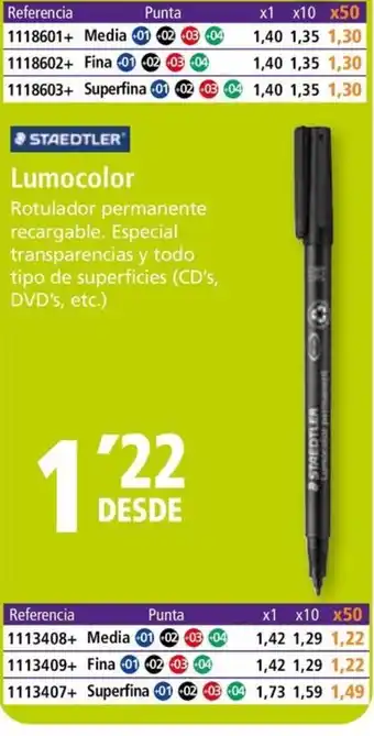 Folder STAEDTLER Lumocolor oferta