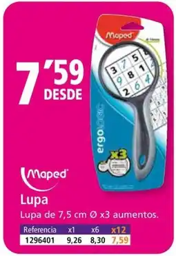 Folder MAPED Lupa oferta
