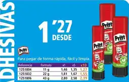 Folder PRITT Para pegar de forma rápida, fácil y limpia. oferta