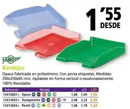 Folder JAIBO Bandejas oferta