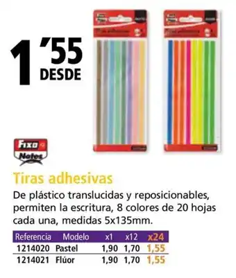 Folder Tiras adhesivas oferta