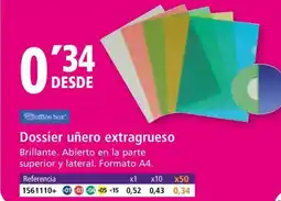 Folder Dossier uñero extragrueso oferta