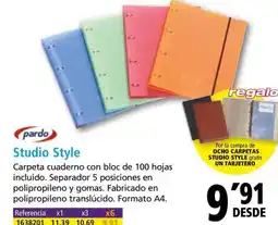 Folder PARDO Studio Style oferta
