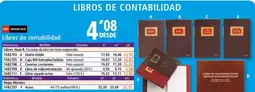 Folder Libros de contabilidad oferta