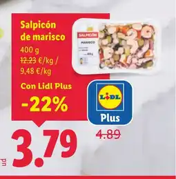 Lidl Salpicón de marisco oferta