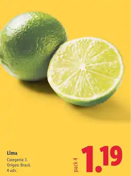 Lidl Lima oferta