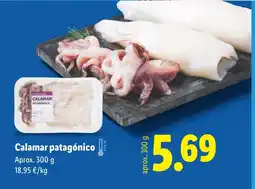 Lidl Calamar patagónico oferta