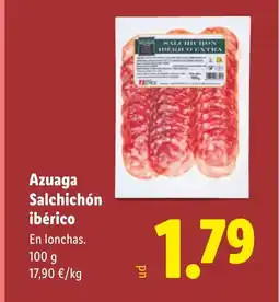 Lidl AZUAGA Salchichón ibérico oferta
