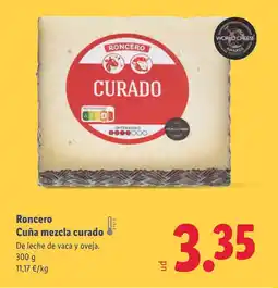 Lidl RONCERO Cuña mezcla curado oferta