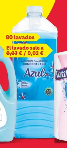 Lidl DOUSSY Suavizante azul oferta