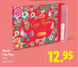 Lidl Nestlé Caja Roja oferta
