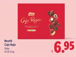 Lidl Nestlé Caja Roja oferta