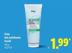 Lidl CIEN Gel exfoliante facial oferta