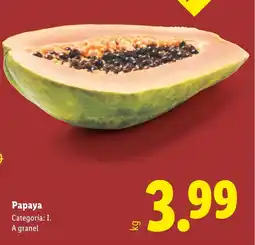 Lidl Papaya oferta
