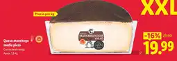 Lidl Queso manchego media pieza oferta