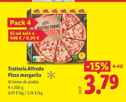 Lidl TRATTORIA ALFREDO Pizza margarita oferta