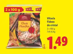 Lidl VITASIA Fideos de cristal oferta
