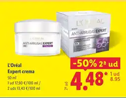 Lidl L'ORÉAL Expert crema oferta