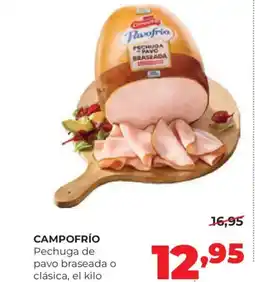 Alimerka CAMPOFRÍO Pechuga de pavo braseada o clásica oferta