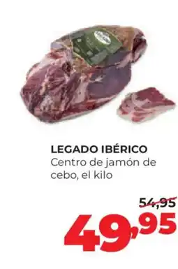 Alimerka LEGADO IBÉRICO Centro de jamón de cebo oferta