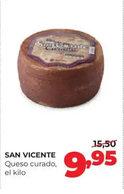 Alimerka SAN VICENTE Queso curado oferta