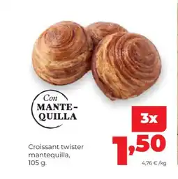 Alimerka Croissant twister mantequilla oferta