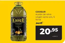 Alimerka COOSUR Aceite de oliva virgen serie oro oferta