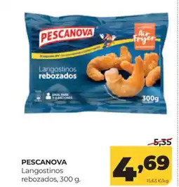 Alimerka PESCANOVA Langostinos rebozados oferta