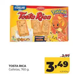 Alimerka TOSTA RICA Galletas oferta