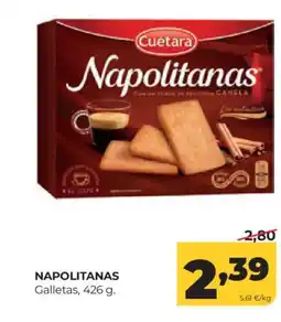 Alimerka NAPOLITANAS Galletas oferta