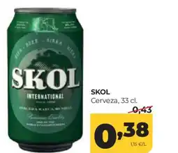Alimerka SKOL Cerveza oferta