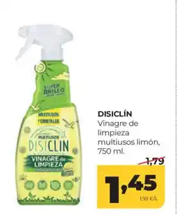 Alimerka DISICLÍN Vinagre de limpieza multiusos limón oferta