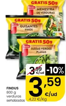 Eroski FINDUS oferta