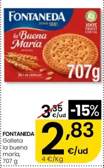 Eroski FONTANEDA Galleta la buena : maría oferta