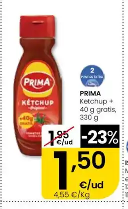 Eroski PRIMA Ketchup oferta
