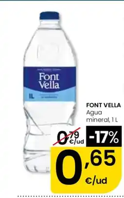 Eroski FONT VELLA Agua mineral oferta