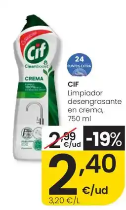 Eroski CIF Limpiador desengrasante oferta