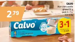 Coviran CALVO Atún claro aceite girasol oferta