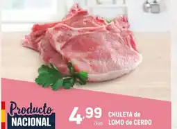 Coviran Chuleta de lomo de cerdo oferta