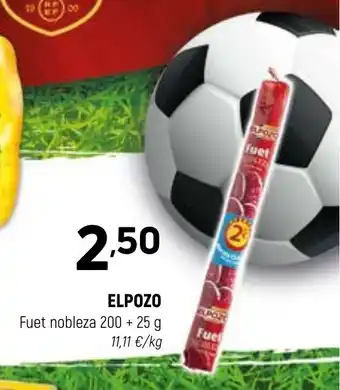 Coviran ELPOZO Fuet nobleza oferta