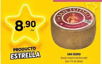 Coviran SAN ISIDRO Queso mezcla semicurado oferta