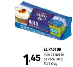Coviran EL PASTOR Rulo de queso de vaca oferta